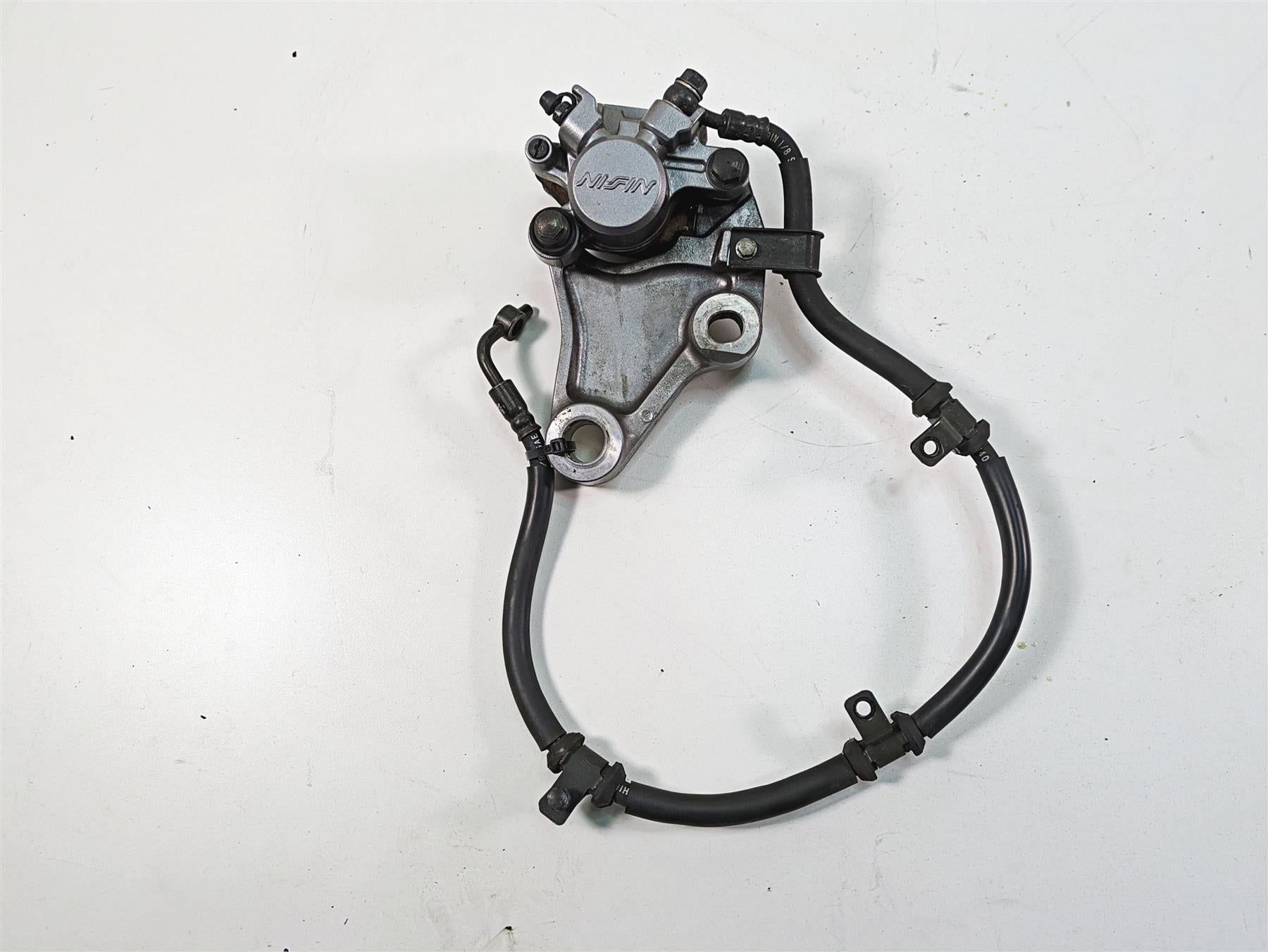 2006 Honda VT1100 C2 Shadow Nissin Rear Brake Caliper & Bracket 43150-MAH-315 {{ shop.shopifyCountryName }} - Mototech271