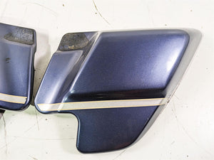 2003 Harley Touring FLHTCUI E-Glide 100th Side Cover Gunmetal Pearl Set 66250-97 | Mototech271