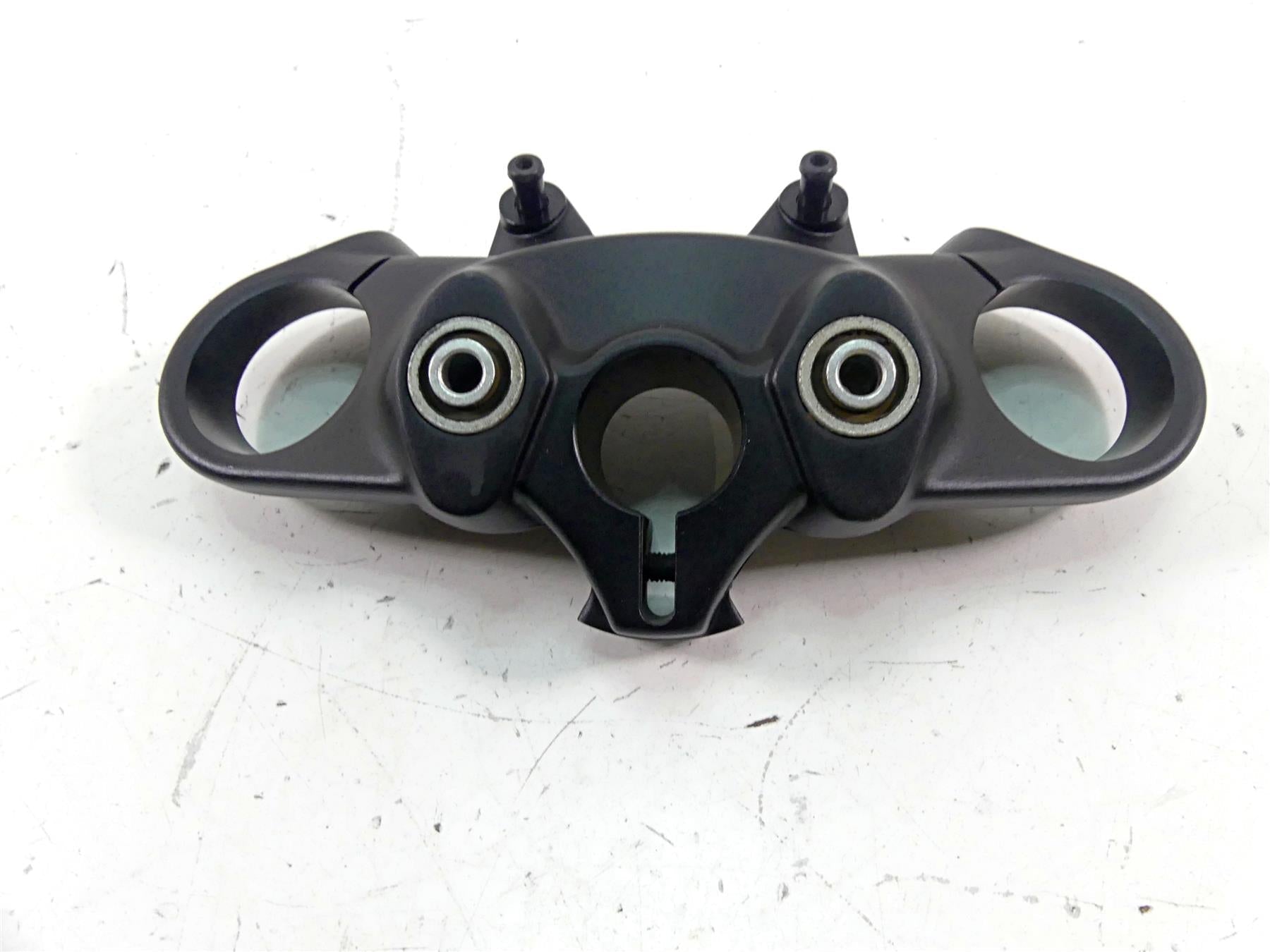 2013 Ducati Diavel Red Upper Triple Tree Steering Clamp 57mm 34110761B | Mototech271