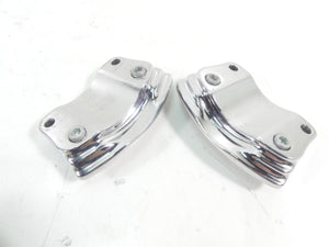 2007 Harley Touring FLHR SE CVO Road King Front Fender Raising Brackets 59013-02
