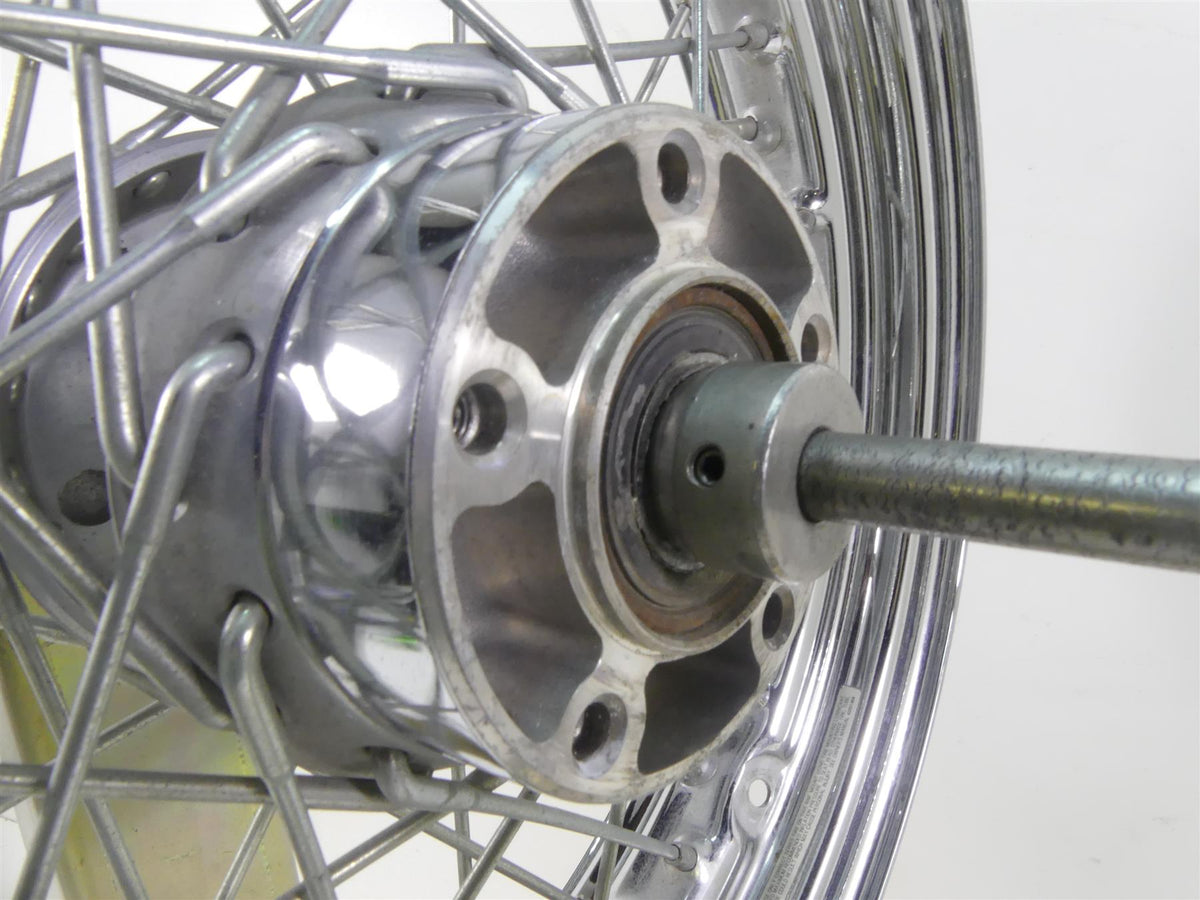 2001 Harley Touring FLHRCI Road King Straight Front Wheel Rim 16x3 43085-97 {{ shop.shopifyCountryName }} - Mototech271