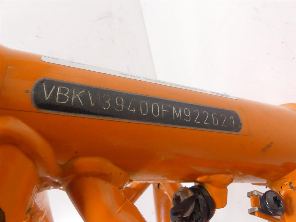 2015 KTM 1290R Super Duke Main Orange Frame Chassis With Louisiana Salvage Title - Read 61303001000 {{ shop.shopifyCountryName }} - Mototech271
