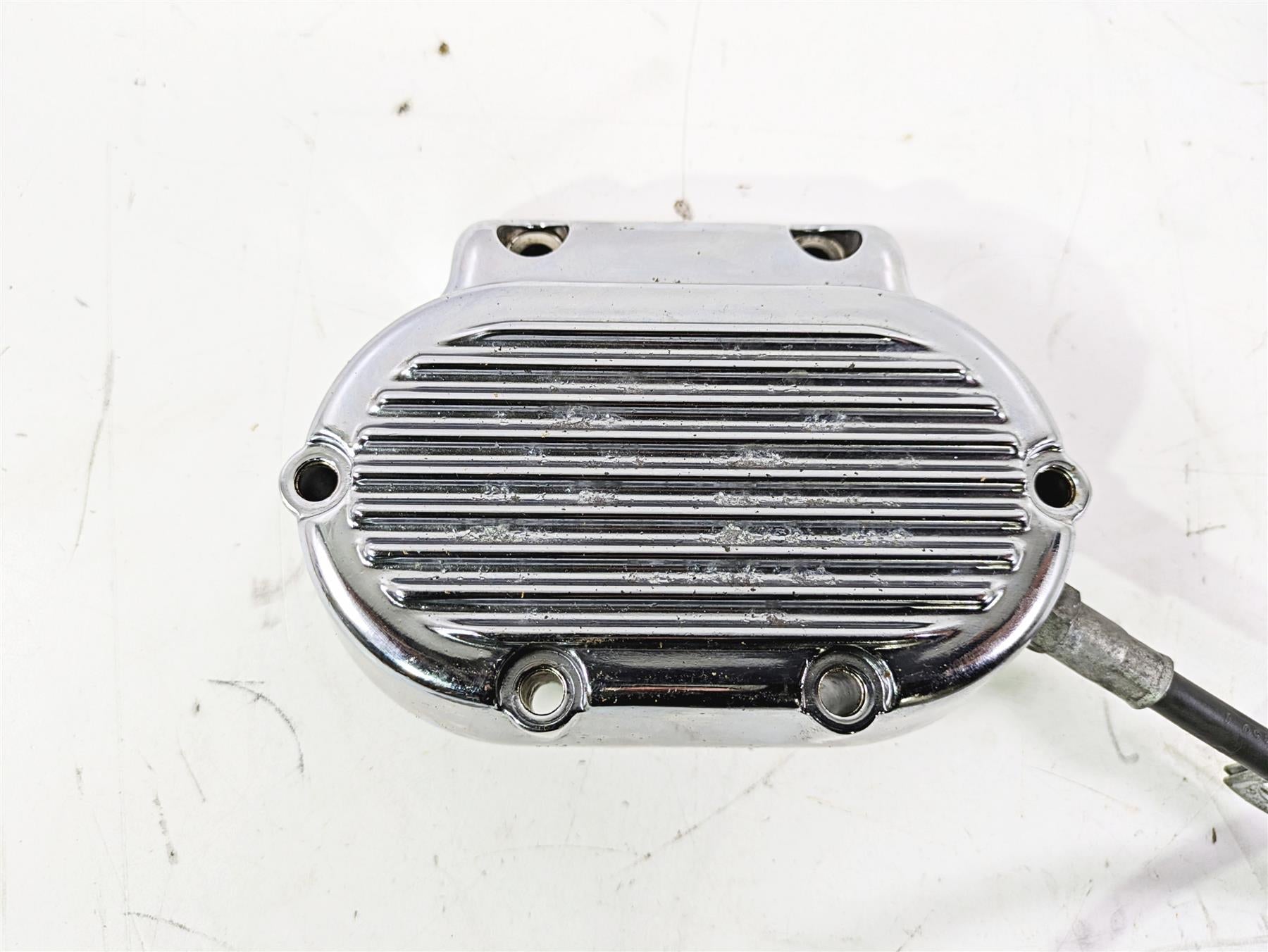 1992 Harley FLSTC Softail Heritage Gearbox Clutch Cover + Cable 37082-87 {{ shop.shopifyCountryName }} - Mototech271