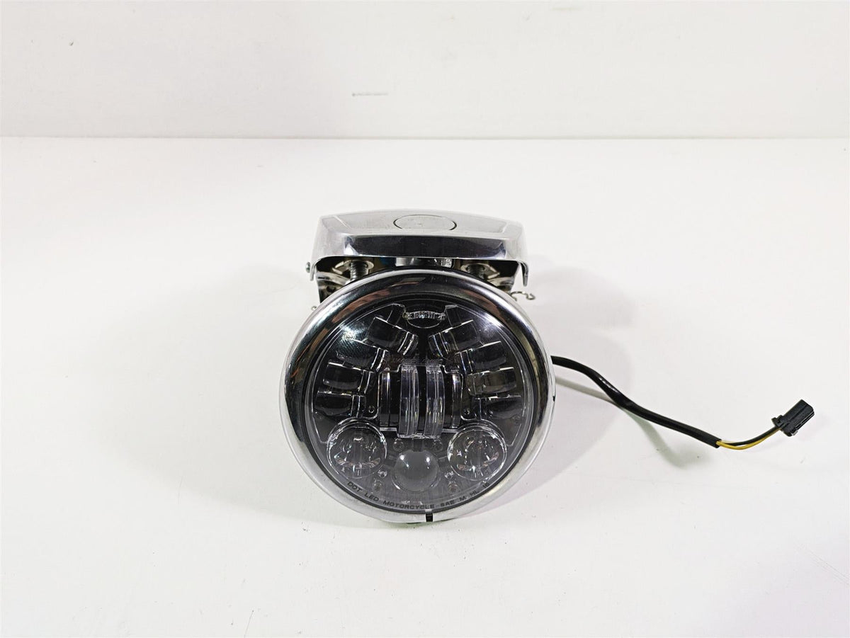 2016 Harley FXDL Dyna Low Rider J.W.Speaker Led Headlight Lamp & Bracket 4034350 {{ shop.shopifyCountryName }} - Mototech271