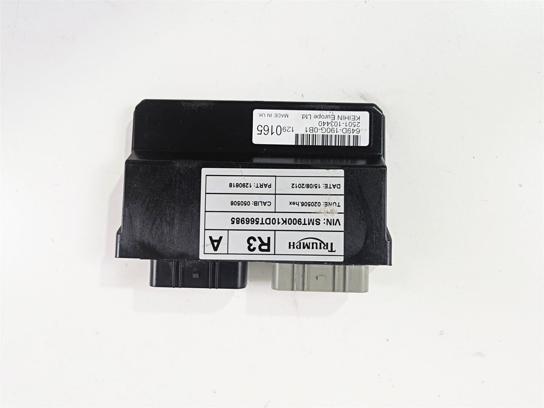 2013 Triumph Bonneville Keihin Cdi Ecu Ecm Engine Control Module T1290618 {{ shop.shopifyCountryName }} - Mototech271