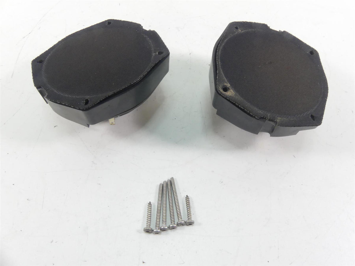 1999 Harley Touring FLHTCUI Electra Glide Front Radio Audio Speaker Set 77181-01 {{ shop.shopifyCountryName }} - Mototech271