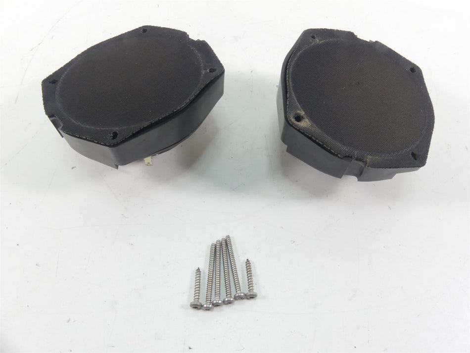 1999 Harley Touring FLHTCUI Electra Glide Front Radio Audio Speaker Set 77181-01 {{ shop.shopifyCountryName }} - Mototech271