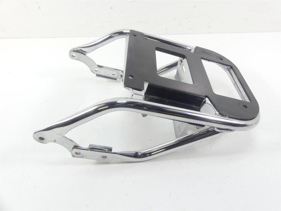 2009 Harley FLHTCU SE4 CVO E-Glide Rear Chrome Luggage Rack Trunk Mount 53411-09 {{ shop.shopifyCountryName }} - Mototech271