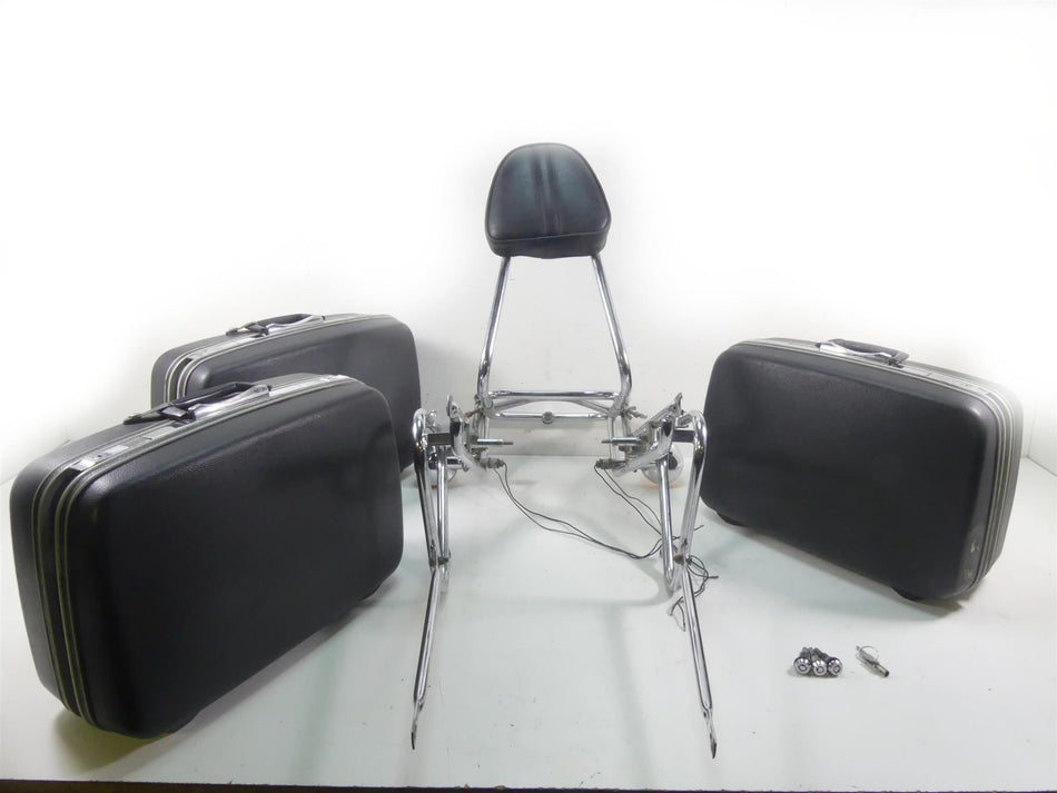 1977 Honda CB750 A Four Hondamatic Samsonite Saddlebag Trunk Luggage Rack {{ shop.shopifyCountryName }} - Mototech271