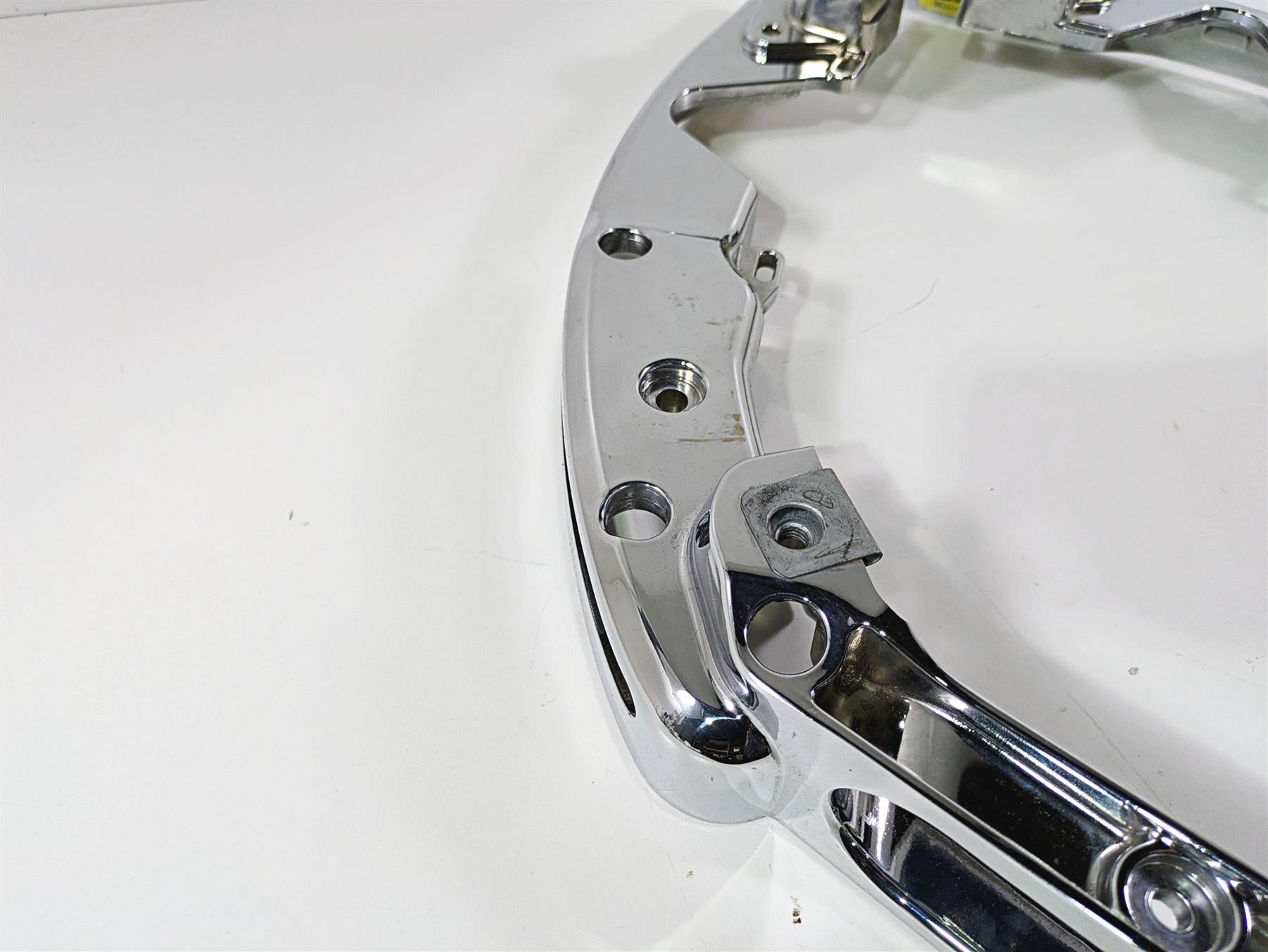 2017 Harley Touring FLHTKSE CVO E-Glide Rear Fender Chrome Struts 90200502 {{ shop.shopifyCountryName }} - Mototech271