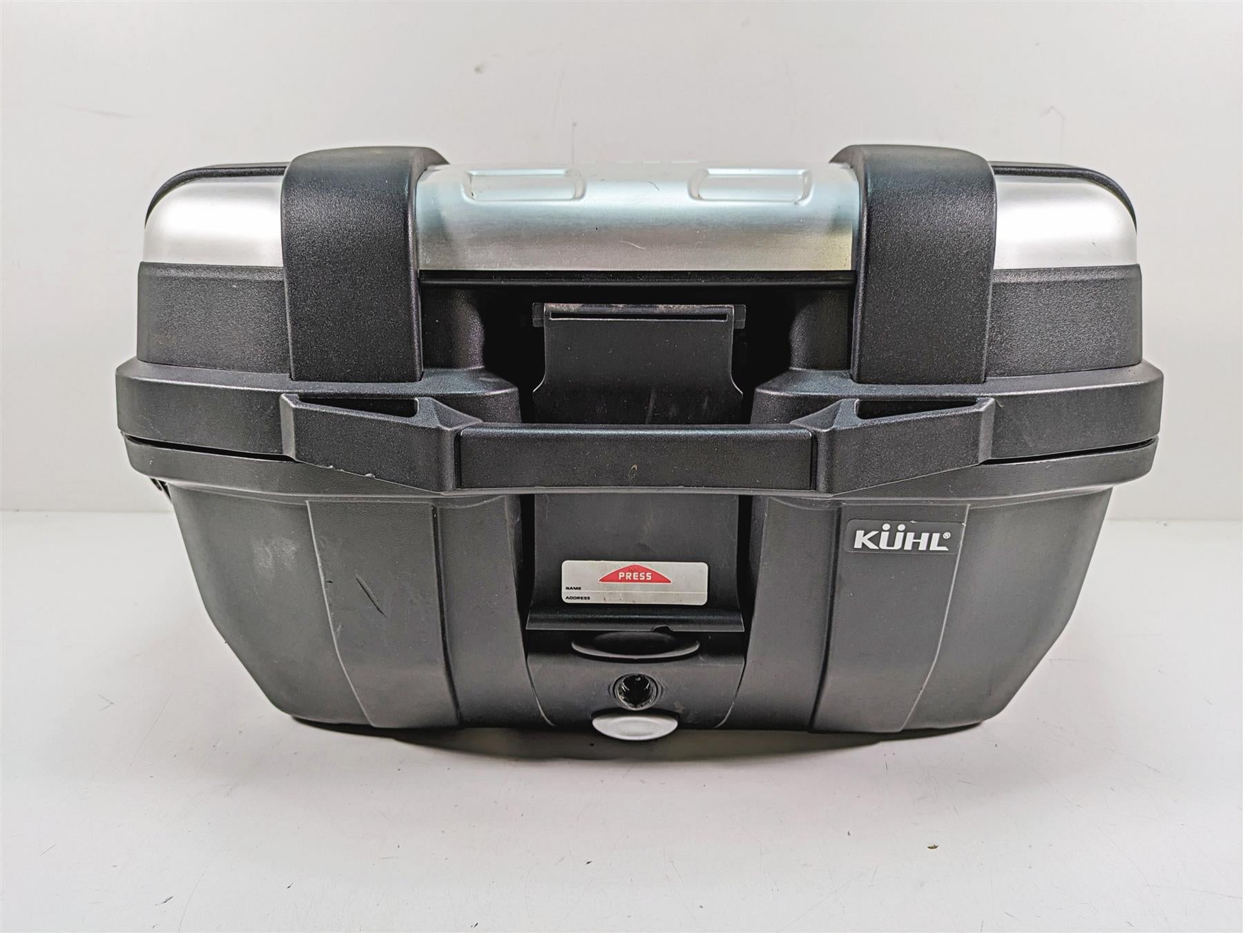 2012 Triumph Tiger 800XC ABS Givi Aluminum Top Case 52L + Bracket - Read TRK52N {{ shop.shopifyCountryName }} - Mototech271