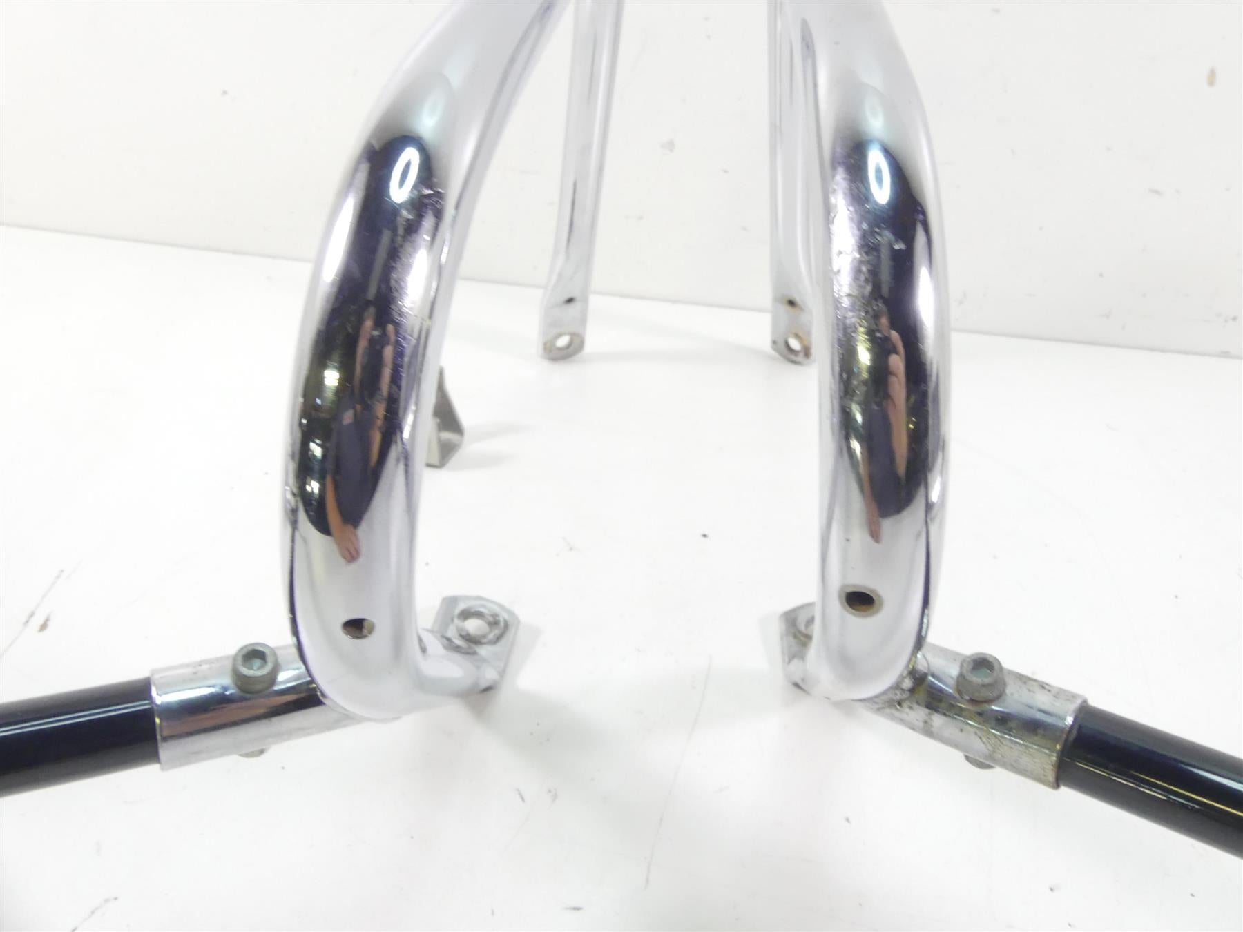 2002 Harley Touring FLHRCI Road King Chrome Saddlebag Guards 49201-97 49205-97 {{ shop.shopifyCountryName }} - Mototech271