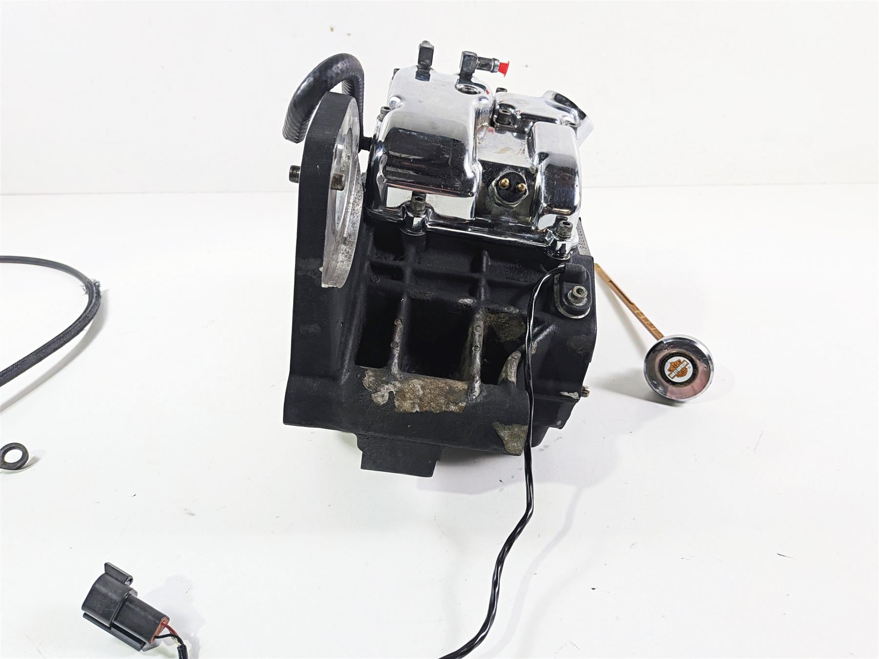 1998 Harley Dyna FXDL Low Rider Transmission Case + Clutch Cable 34747-95 {{ shop.shopifyCountryName }} - Mototech271