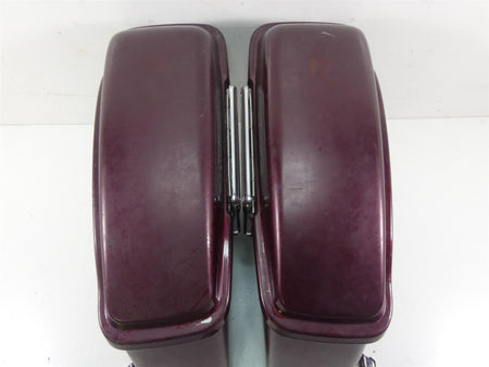 2015 Harley FLD Dyna Switchback Left Right Saddle Bag Saddlebag Set 90200019BDK {{ shop.shopifyCountryName }} - Mototech271