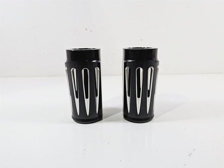 1993 Harley Touring FLHTCU Electra Glide Deep Cut Aluminum Fork Covers Aftermarket {{ shop.shopifyCountryName }} - Mototech271