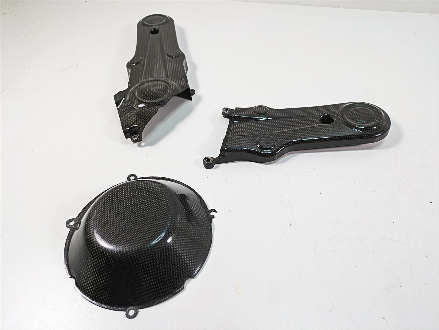 2011 Ducati Hypermotard 1100 Evo SP Carbon Timing Belt Clutch Covers 24511031A {{ shop.shopifyCountryName }} - Mototech271