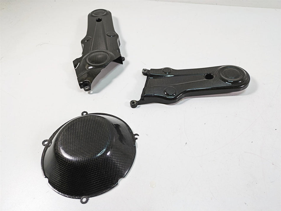 2011 Ducati Hypermotard 1100 Evo SP Carbon Timing Belt Clutch Covers 24511031A {{ shop.shopifyCountryName }} - Mototech271