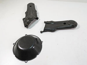 2011 Ducati Hypermotard 1100 Evo SP Carbon Timing Belt Clutch Covers 24511031A | Mototech271