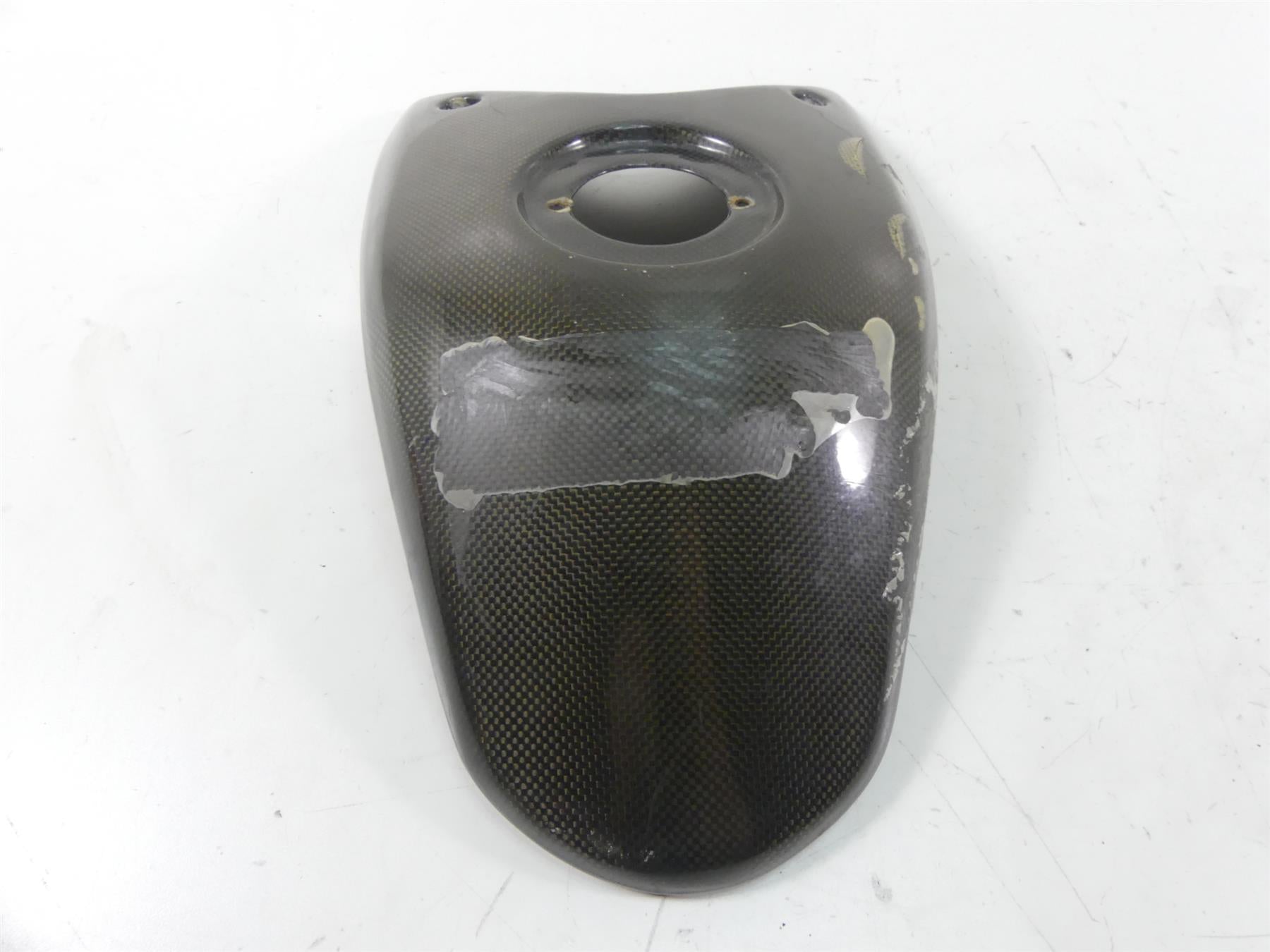 2011 Ducati Hypermotard 1100 SP Upper Carbon Fiber Tank Cover 48012542B {{ shop.shopifyCountryName }} - Mototech271
