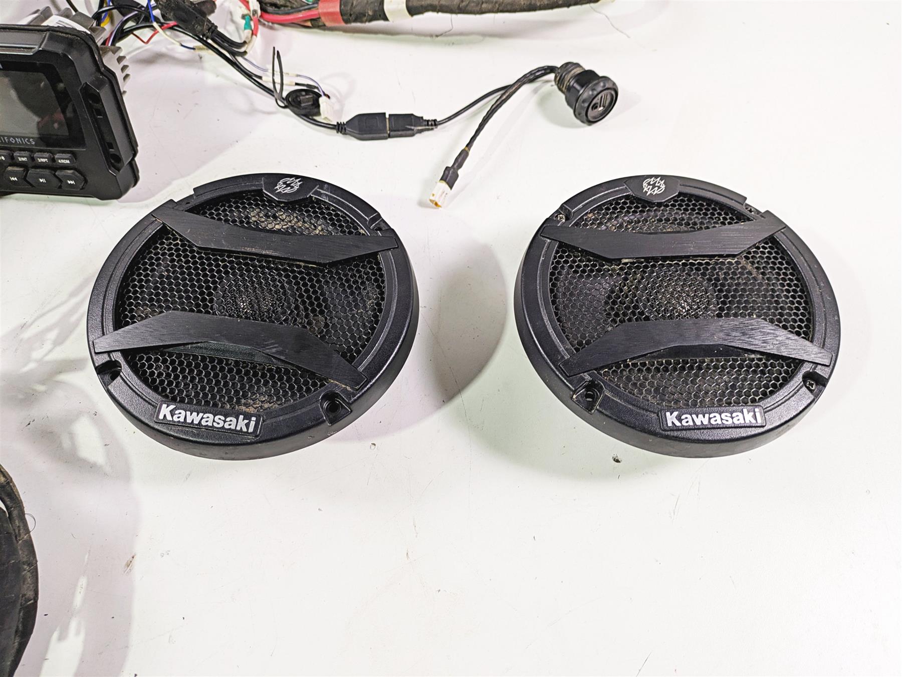 2023 Kawasaki Teryx KRX KRF 1000 C Hifonics Amp Sub Woofer Speakers 99994-1299 {{ shop.shopifyCountryName }} - Mototech271
