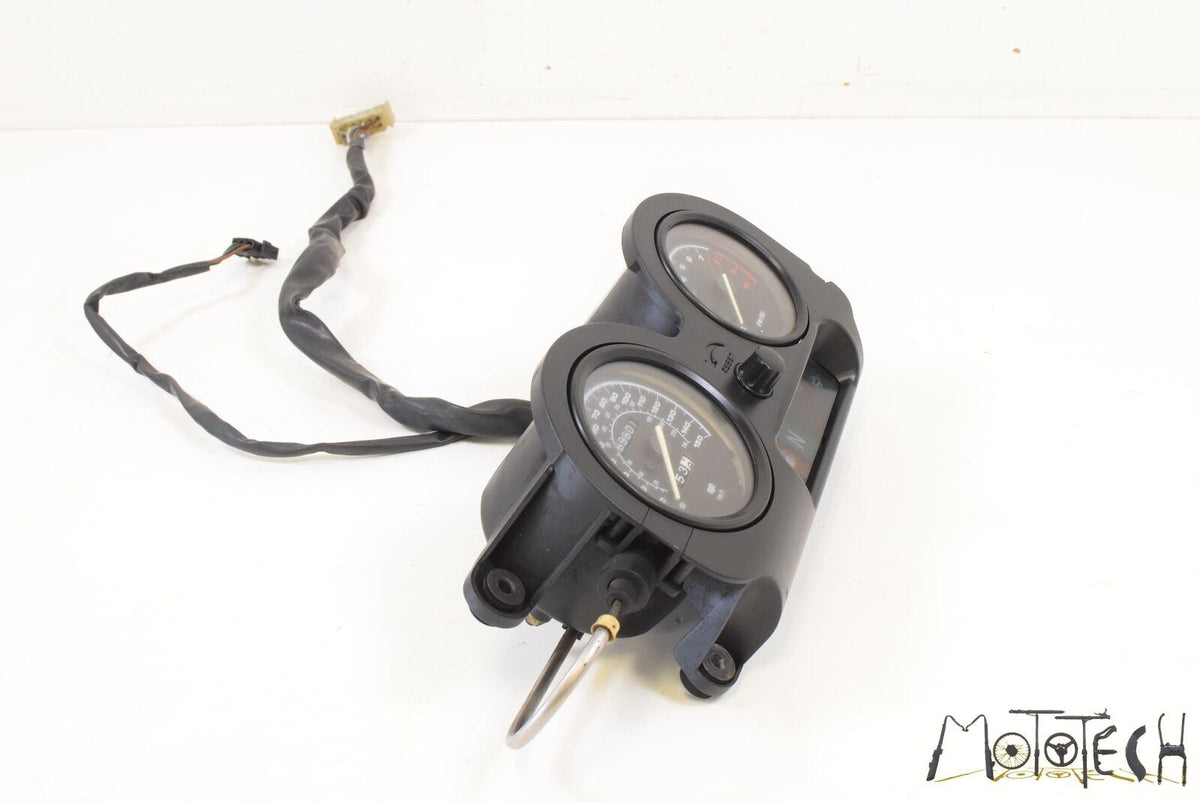 1996 BMW R1100RT R1100 259T Speedometer Gauges Tachometer VIDEO 62122317738 {{ shop.shopifyCountryName }} - Mototech271
