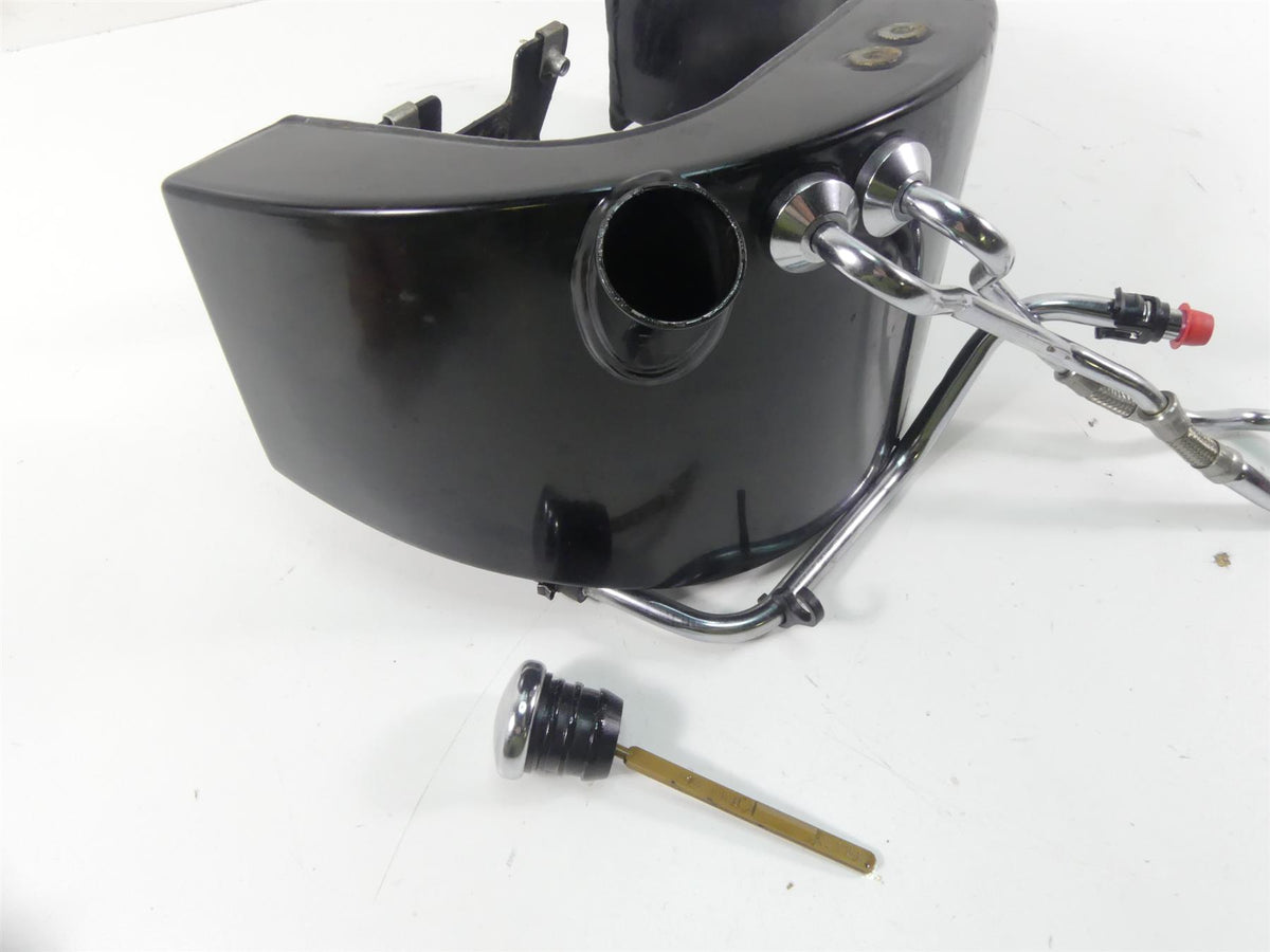 2015 Harley FLS Softail Slim Black Oil Tank & Lines Hoses 62492-01 {{ shop.shopifyCountryName }} - Mototech271