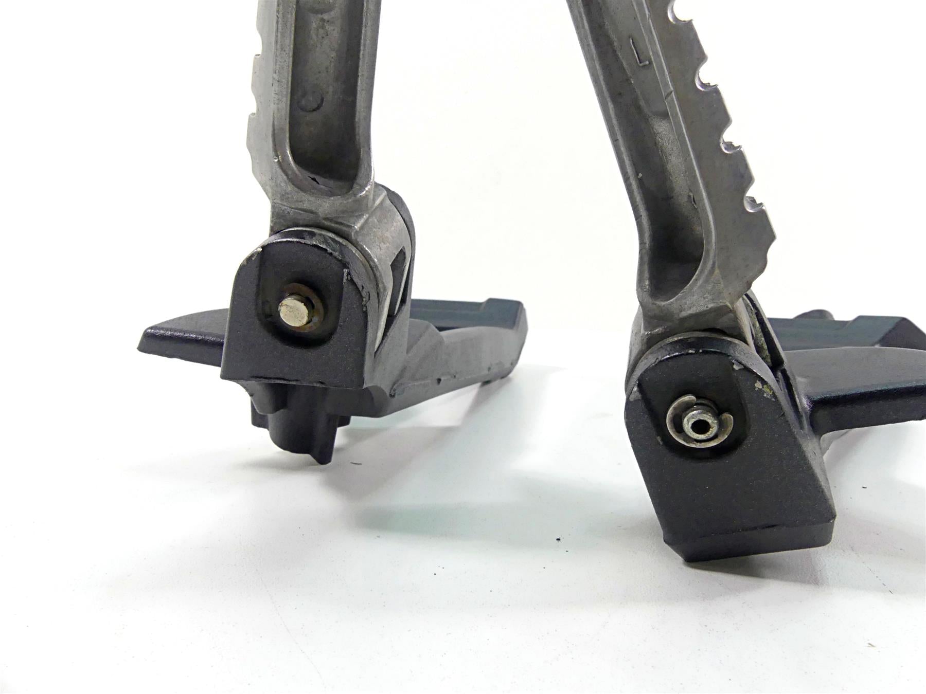 2012 Ducati Monster 1100 EVO Rear Passenger Foot Peg Set 82431811A 82431801A {{ shop.shopifyCountryName }} - Mototech271