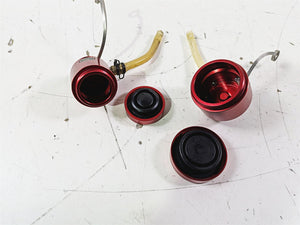 2017 Ducati Monster 1200 S Rizoma Red Clutch & Brake Fluid Reservoir Set CT027 | Mototech271