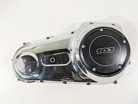 2014 Harley FXDL Dyna Low Rider Outer Primary Drive Clutch Cover Mid 60761-06A {{ shop.shopifyCountryName }} - Mototech271