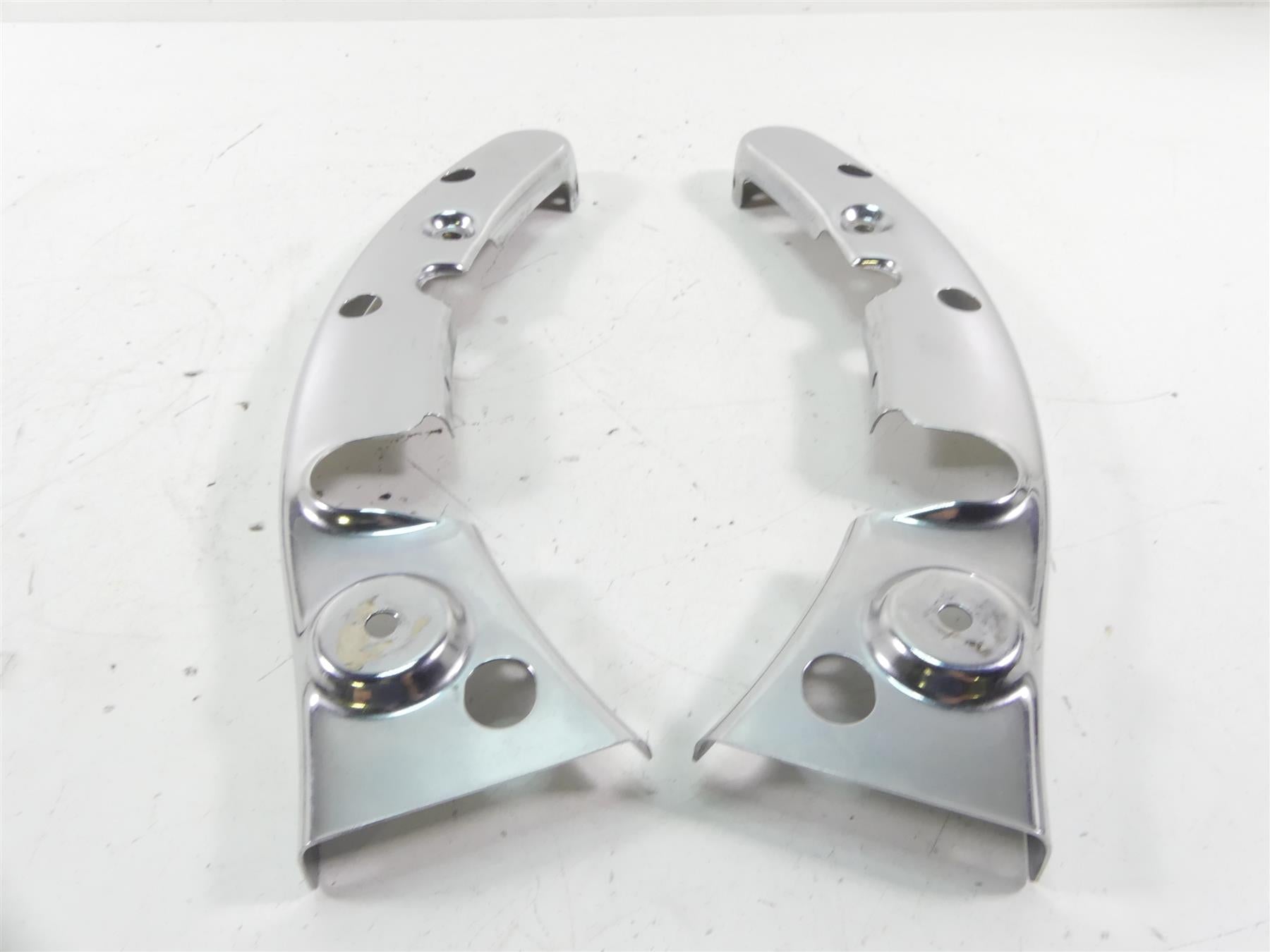 2013 Harley Touring FLHX Street Glide Subframe Strut Chrome Cover Set 47502-09A {{ shop.shopifyCountryName }} - Mototech271