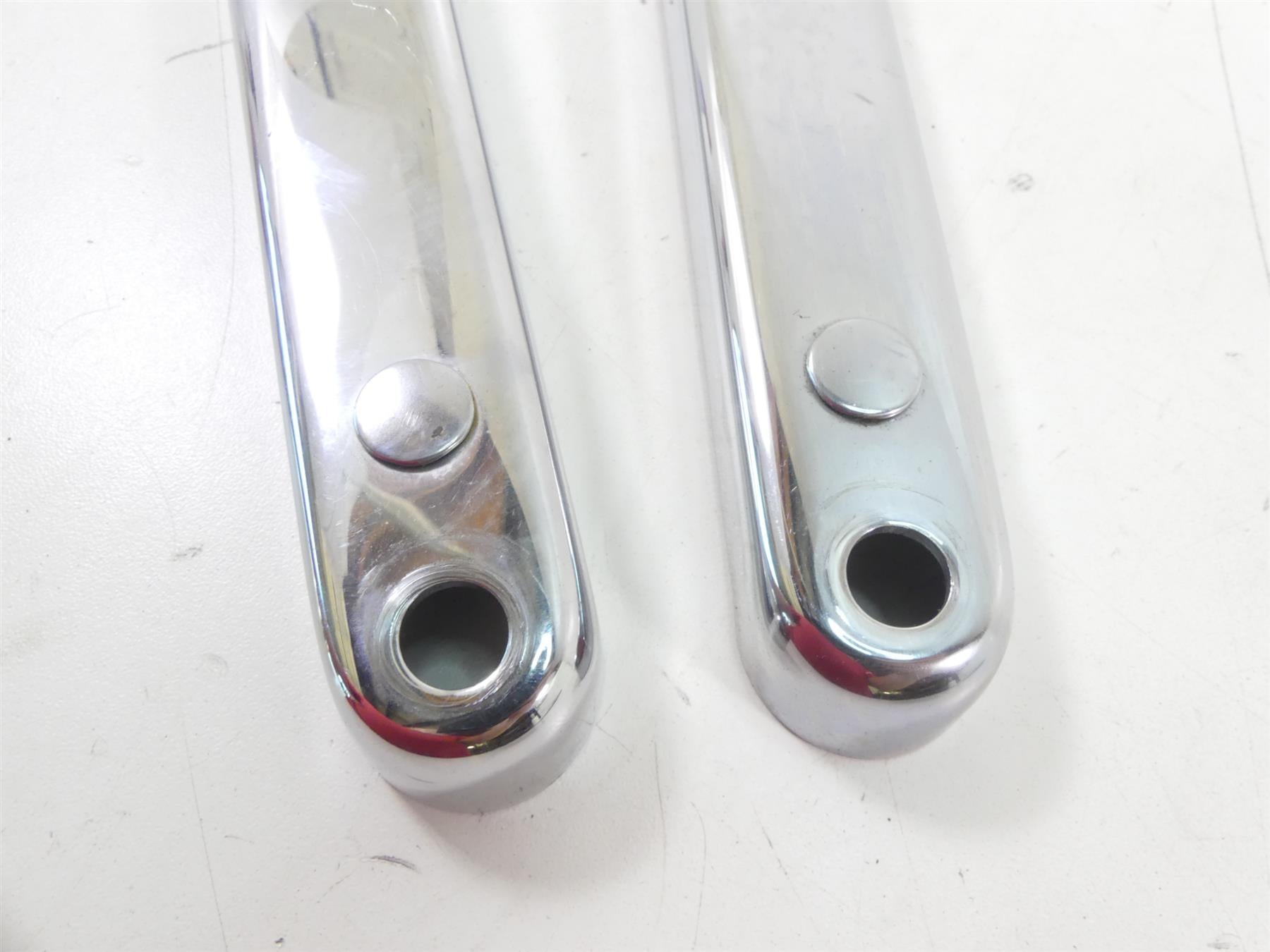 1997 Harley Dyna FXDS Super Glide Conv Rear Chrome Fender Strut Set 59138-96 {{ shop.shopifyCountryName }} - Mototech271