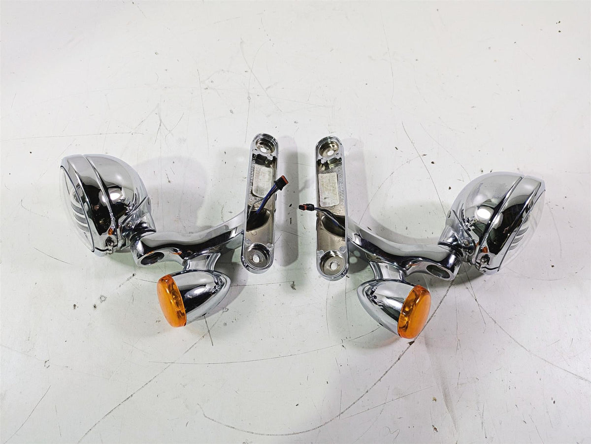 2015 Harley Touring FLHTKL E -Glide Low Front Spot Light Blinker Set 68000021 {{ shop.shopifyCountryName }} - Mototech271