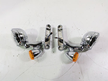 2015 Harley Touring FLHTKL E -Glide Low Front Spot Light Blinker Set 68000021 {{ shop.shopifyCountryName }} - Mototech271