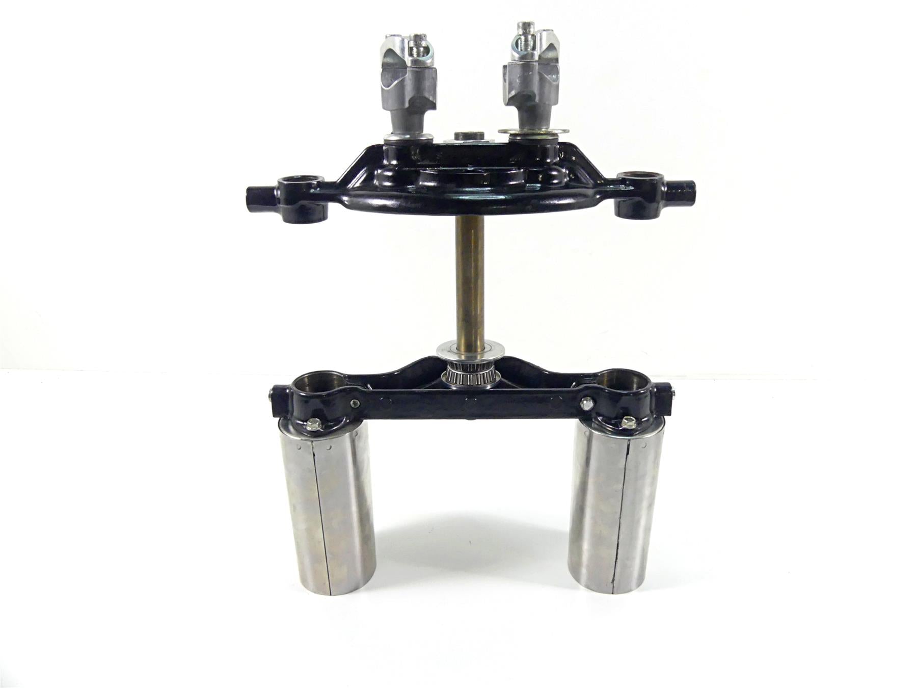 2003 Harley Touring FLHTCI E-Glide 100TH 41mm Upper Lower Triple Tree 45446-87A {{ shop.shopifyCountryName }} - Mototech271
