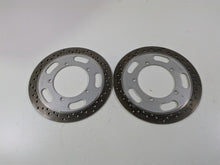 Load image into Gallery viewer, 2008 Kawasaki VN1600 Vulcan Nomad Front Brake Disc Rotor Set 41080-0095-CM
