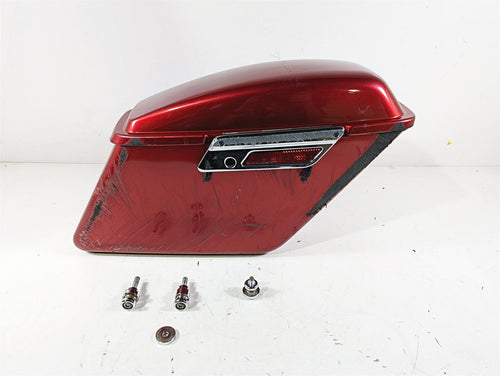 2012 Harley FLD Dyna Switchback Right Saddlebag Saddle Bag RASH 90200018BDK | Mototech271