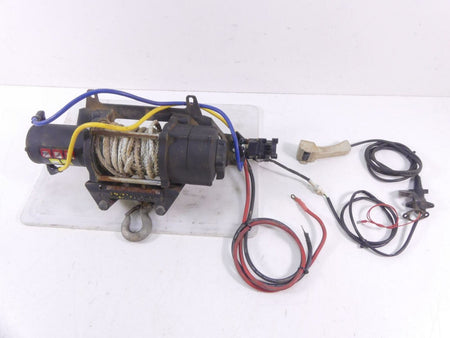 2012 Polaris Ranger 800XP Rope Cable Winch 4500 Lbs + Remote Control {{ shop.shopifyCountryName }} - Mototech271