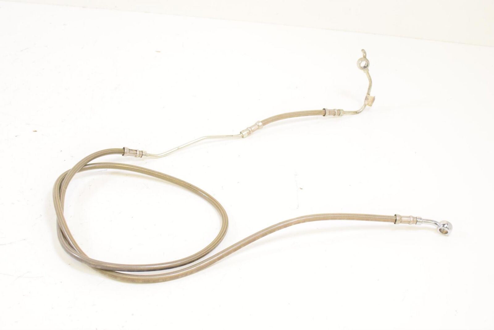 09 Harley FLHTCUSE4 CVO Electra Glide ABS to Front Master Cylinder Brake Line {{ shop.shopifyCountryName }} - Mototech271
