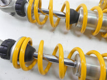 Load image into Gallery viewer, 2017 Triumph Thruxton 1200R Rear Ohlins Suspension Shock Damper 15.5&quot; Set T2050392
