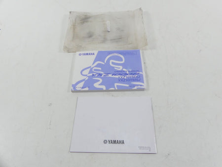 2018 Yamaha YXZ1000 R EPS Owners Manual 2HC-F8199-12 {{ shop.shopifyCountryName }} - Mototech271