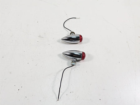 2000 Harley FXSTS Softail Springer Front Bullet Blinker Turn Signal Set {{ shop.shopifyCountryName }} - Mototech271