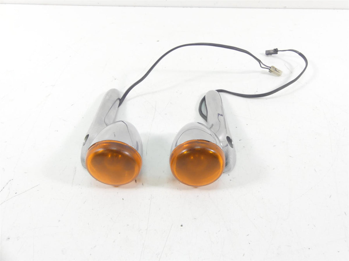 2002 Harley Softail FXSTDI Deuce Rear Blinker Turn Signal Set 68977-00 {{ shop.shopifyCountryName }} - Mototech271