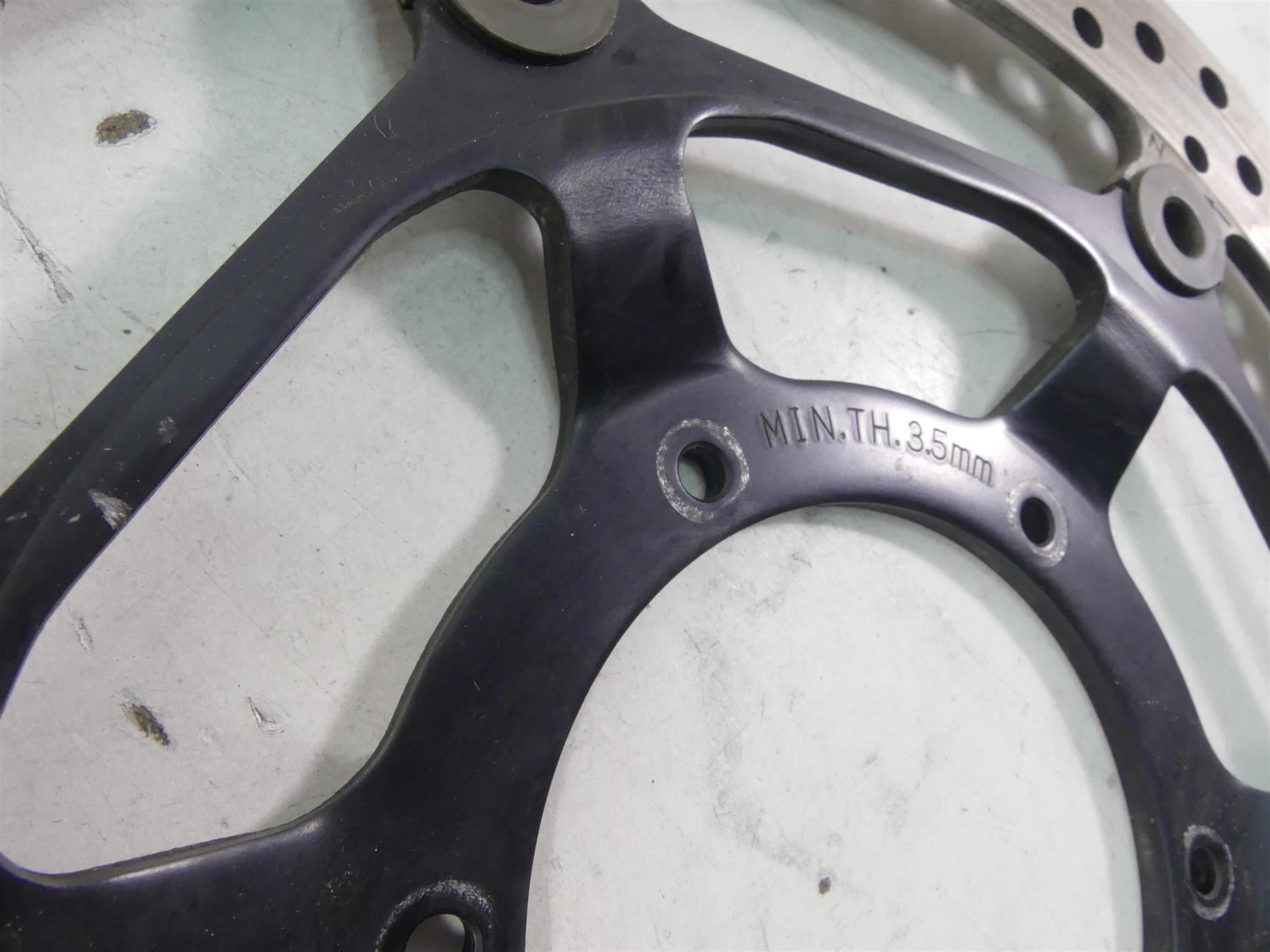 2015 Honda CBR1000 RR SC59 Front Straight Brake Disc Rotor Set 45220-MFL-003 {{ shop.shopifyCountryName }} - Mototech271