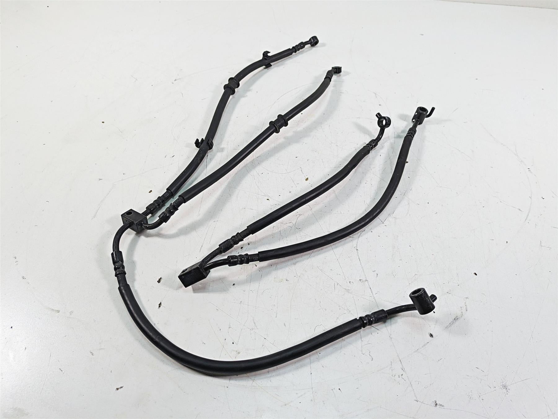 2018 Kawasaki ZX1002 Ninja H2 SX Front Abs Brake Line Set 43095-1500 43095-1499 {{ shop.shopifyCountryName }} - Mototech271