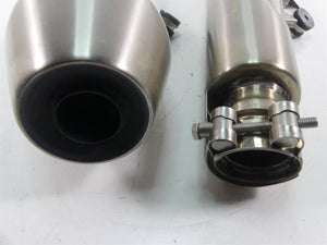 2017 Triumph Thruxton 1200R Exhaust Pipe Muffler Silencer Set T2203872 T2203878
