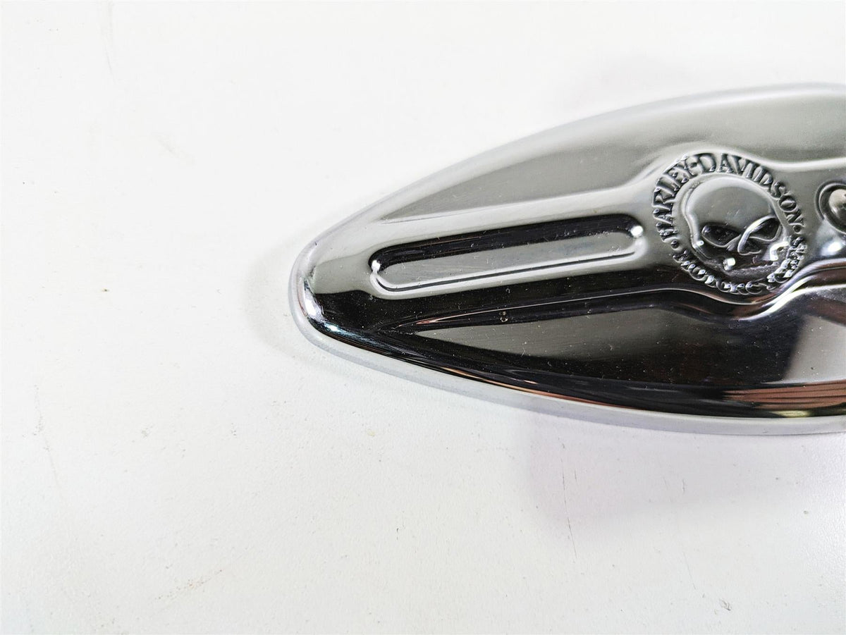 2008 Harley FLSTC Softail Heritage Right Rear View Skull Mirror 56000395 {{ shop.shopifyCountryName }} - Mototech271