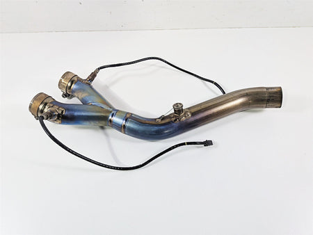 2023 Yamaha MT10 MTN1000 Akrapovic Exhaust Mid Link Pipe Titanium L-Y10SO19 {{ shop.shopifyCountryName }} - Mototech271