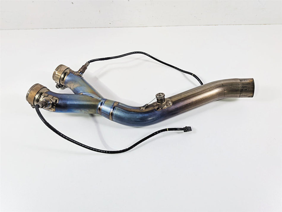 2023 Yamaha MT10 MTN1000 Akrapovic Exhaust Mid Link Pipe Titanium L-Y10SO19 {{ shop.shopifyCountryName }} - Mototech271