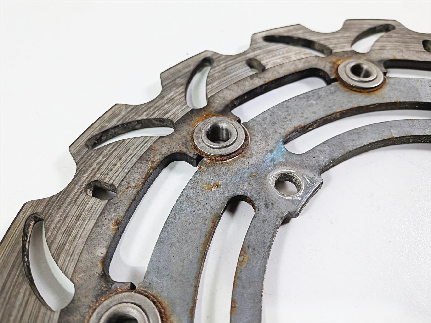 2008 Yamaha YZF R1 RN19 Voodoo Wave Front Brake Disc Rotor Set 4C8