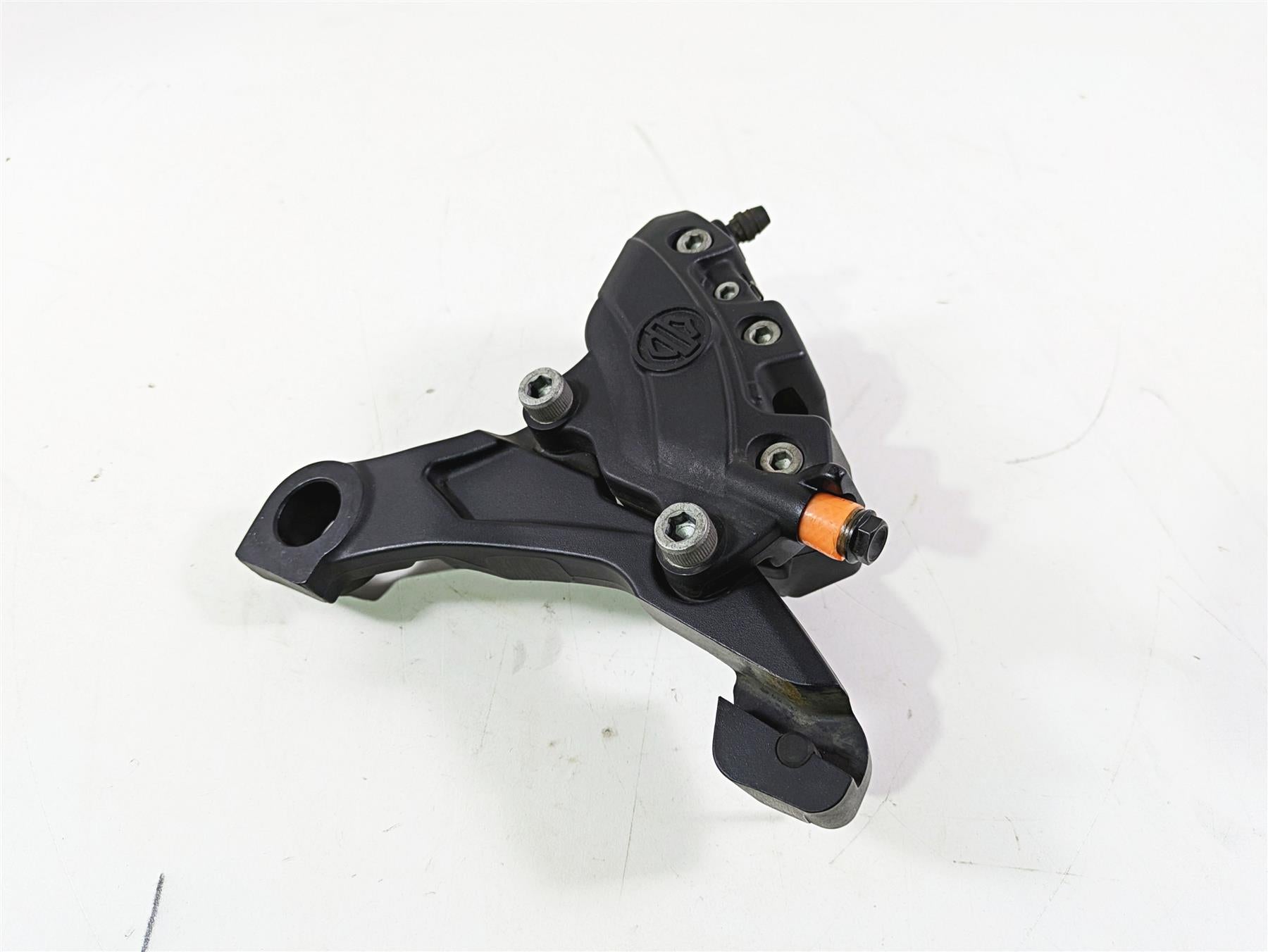 2017 Harley Touring FLHTKSE CVO E-Glide Rear Brake Caliper & Bracket 44080-08C {{ shop.shopifyCountryName }} - Mototech271